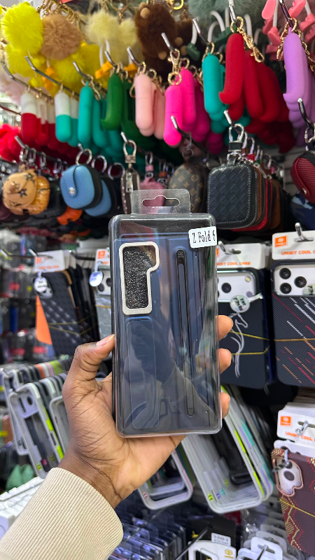Samsung Galaxy Z Fold 4 / Z Fold 5 / Z Fold 6 / Z Fold 7 Premium S Pen Holder Case with Hand Strap ✨📱✍️