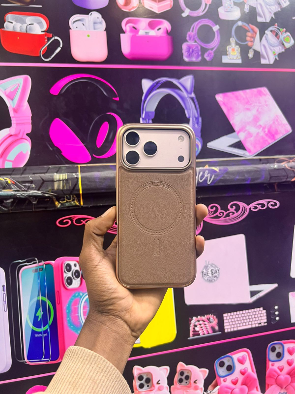 iPhone 17 Pro Max Leather Case with MagSafe 🧲🍎✨