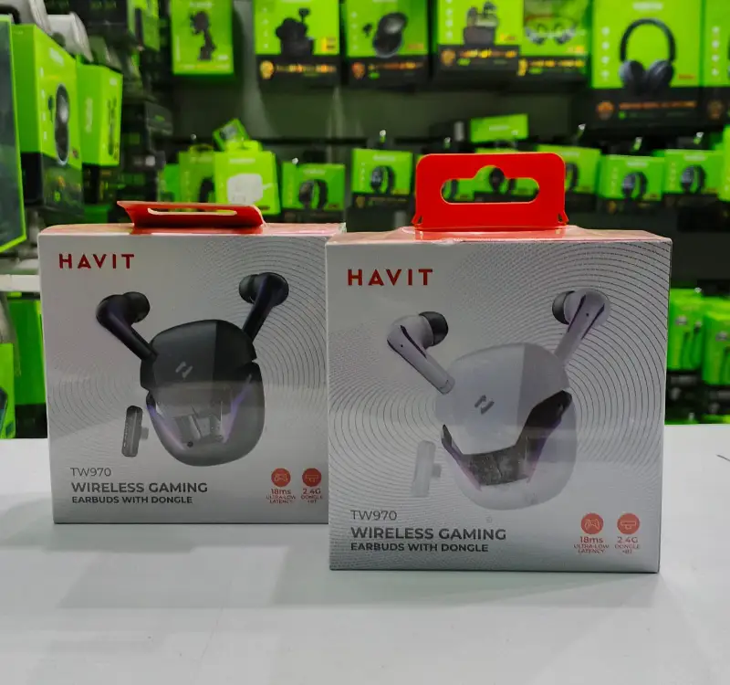 Havit TW970 True Wireless Gaming Earbuds with Type-C Dongle