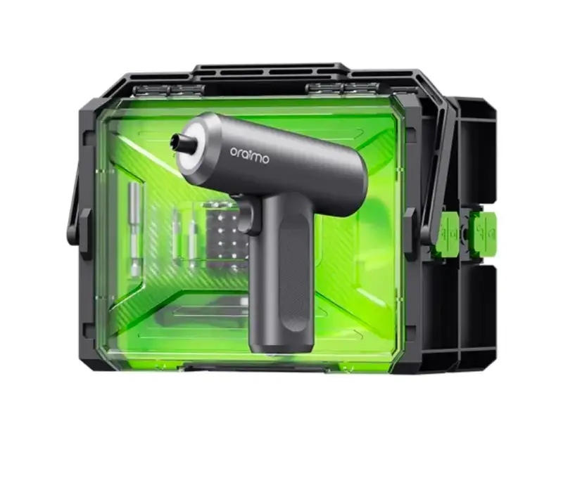 Oraimo Electric Cordless Screwdriver Kit – Precision Power Tool with Heavy-Duty Storage Case