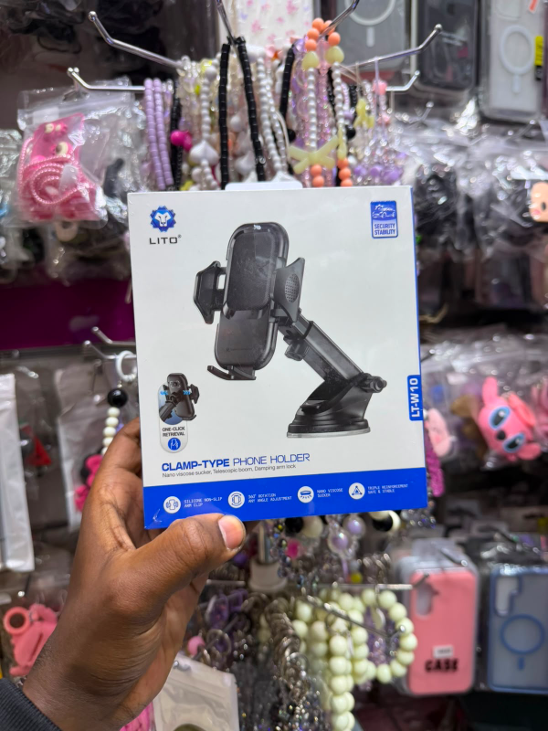 LITO LT-W10 Clamp-Type Car Phone Holder🔥🥰