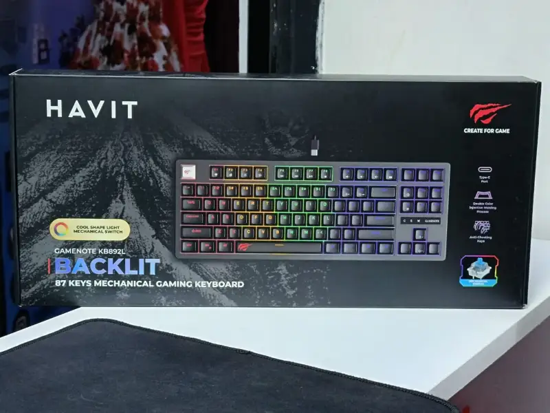 Havit Gamenote KB892L Backlit Mechanical Gaming Keyboard