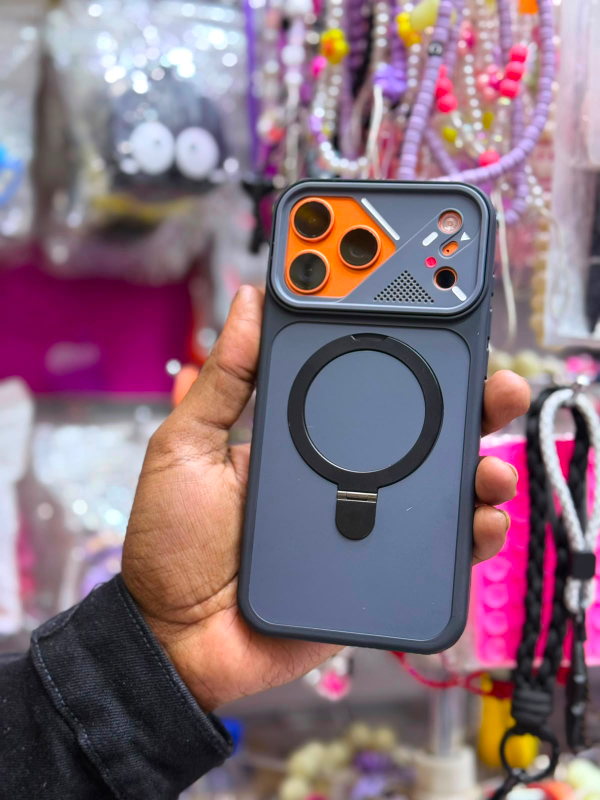 iPhone 17 Pro Max Case With Stand🍎💎✨