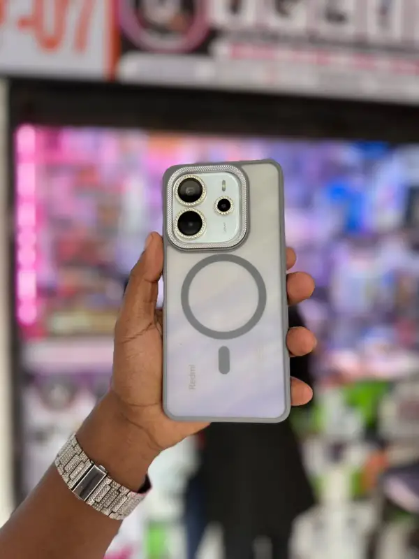 Frosted Magnetic Case with Camera Ring ✨🧲