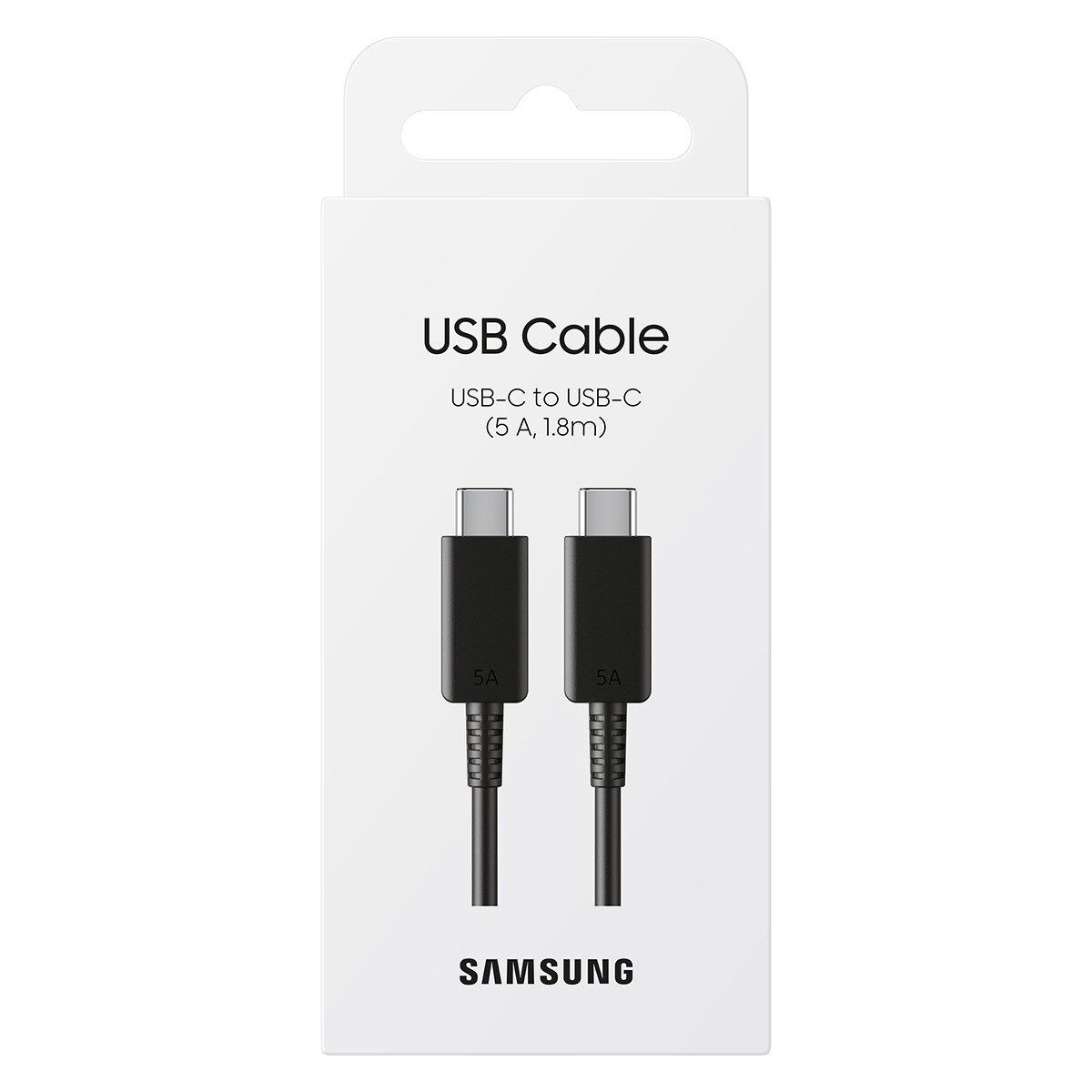Samsung USB-C to USB-C Fast Charging Cable (5A, 1.8m)