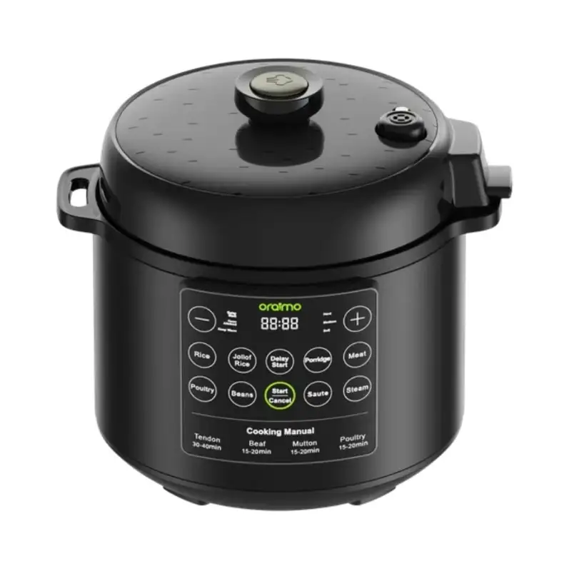 Oraimo TenderPot OEC-201A 6L Electric Pressure Cooker (1000W Multi-Functional Smart Cooker with Jollof Rice Mode)