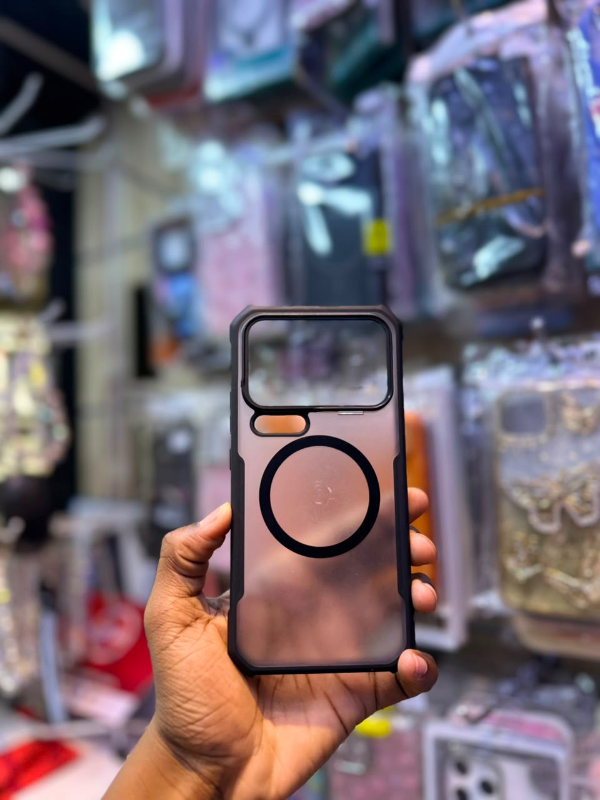 Crystal Clear Frosted MagSafe Case For Xiaomi 17 Pro Max🔥🥰