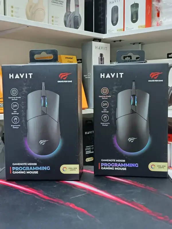 HAVIT GAMENOTE MS1038 Programmable Gaming Mouse