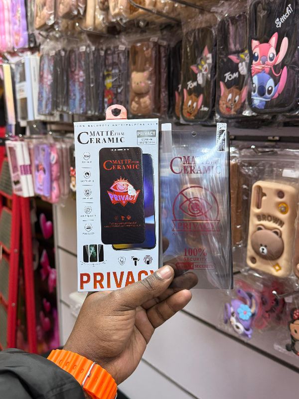 Privacy Ceramic Screen Protector – Anti-Peep Protection & Full Coverage🔥🔥