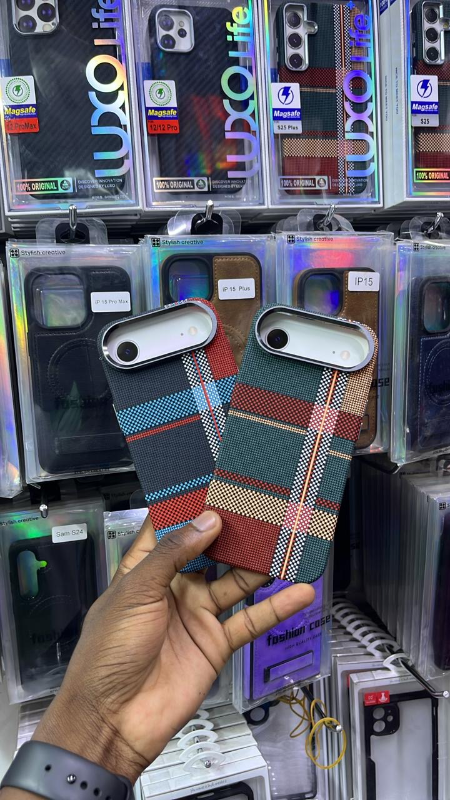 IPHONE 17 AIR TRIBAL CARBON FIBER CASE🔥
