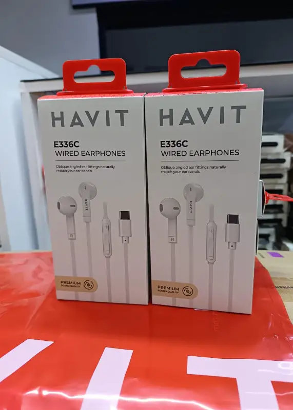 Havit E336C Type-C Wired Earphones – Premium Sound Quality with Ergonomic Comfort