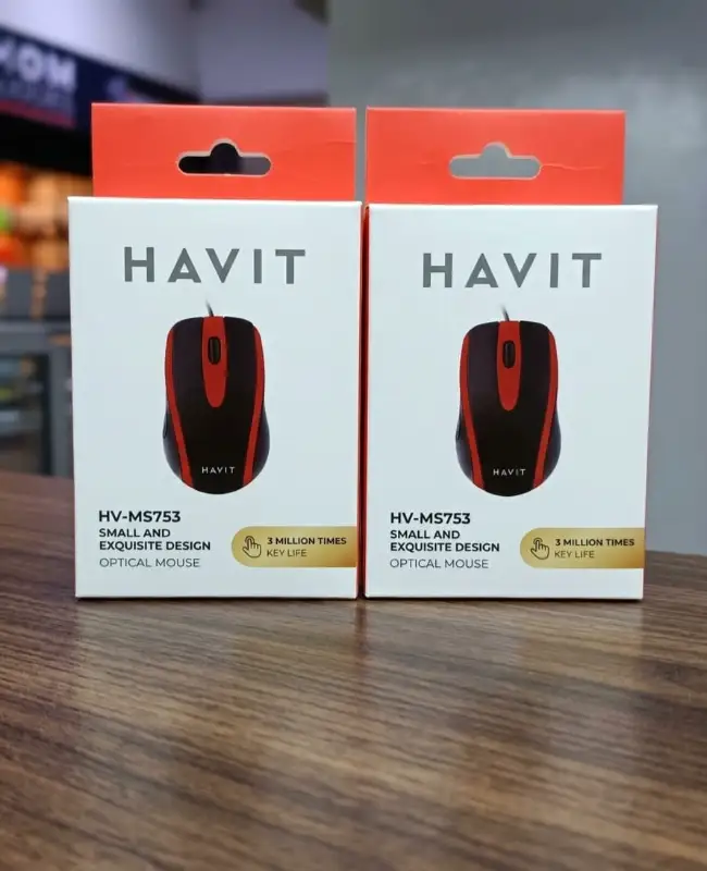 Havit HV-MS753 Small and Exquisite Wired Optical Mouse