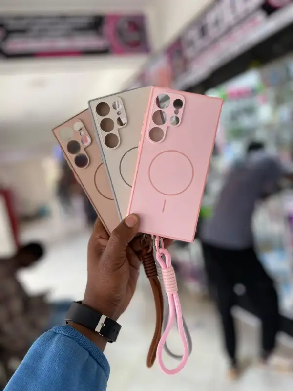 Matte MagSafe Case with Matching Lanyard Strap 🌸🧲