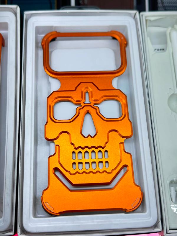 iPhone 17 Pro Max Metallic Phone Case ⚙️🩶✨