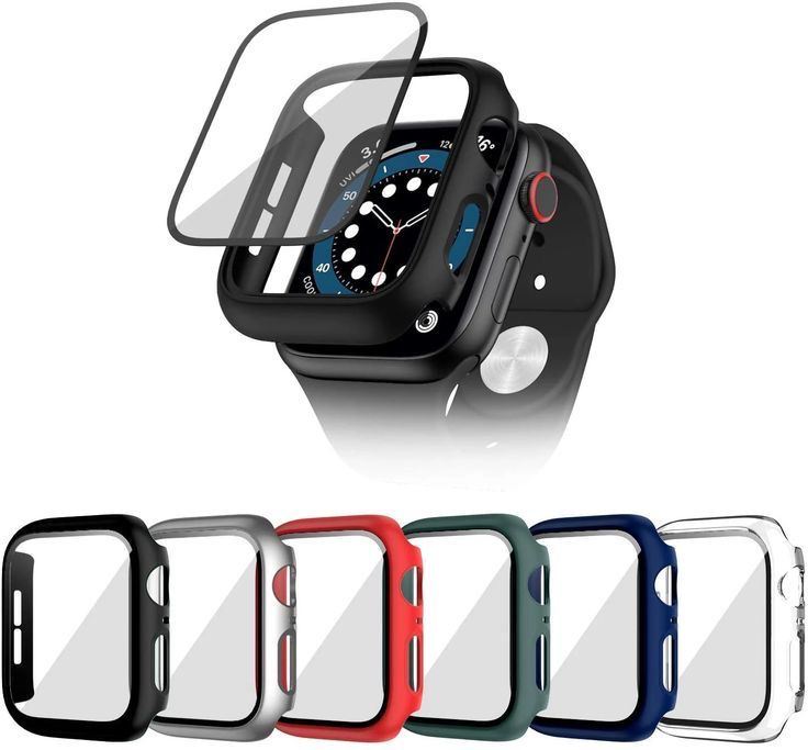 Apple Watch Protective Case + Screen Protector – 2-in-1 Full Coverage