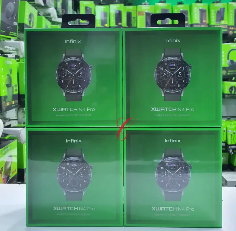 Infinix XWatch N4 Pro (XW4E) Smartwatch – 1.43" AMOLED HD Display, Bluetooth Calling, AI Assistant, IP68 Waterproof & Up to 12-Day Battery Life