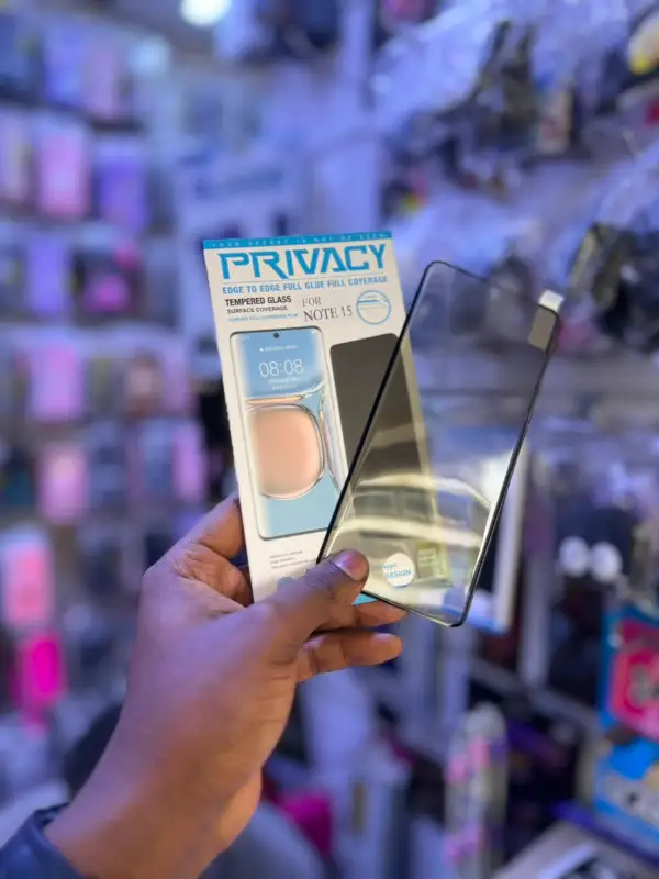 ​Edge-to-Edge Privacy Tempered Glass Screen Protector for Note 15 📱