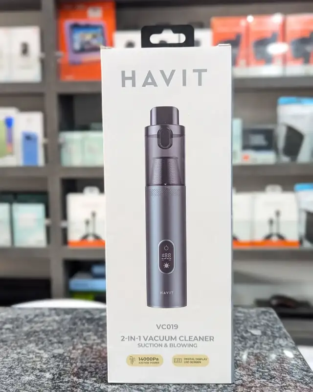 HAVIT VC019 2-in-1 Vacuum Cleaner (Suction & Blowing)