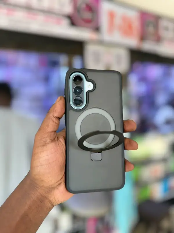 Frosted Matte Magnetic Ring Stand Case ✨🧲