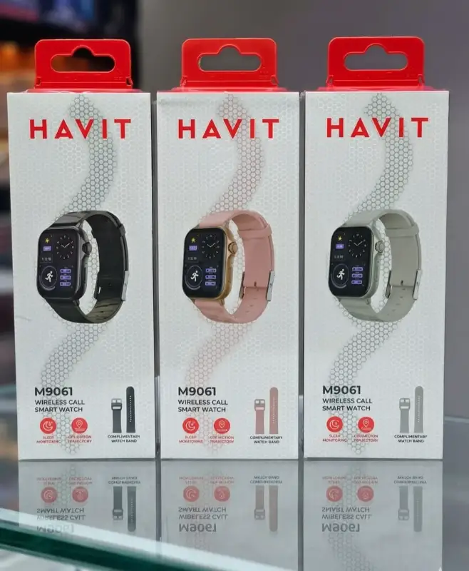 Havit M9061 Wireless Call GPS Smart Watch