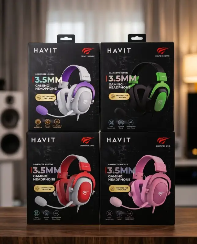 Havit Gamenote H2002d Series 3.5mm Wired Gaming Headphone