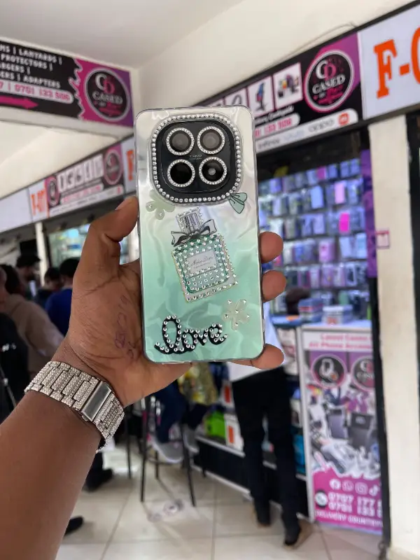 Luxury Sparkle Case For Redmi Note 15 ✨️🦋 ✨