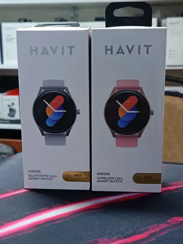 Havit M9036 Wireless Bluetooth Calling Smart Watch – Sleek Design & Intelligent Lifestyle