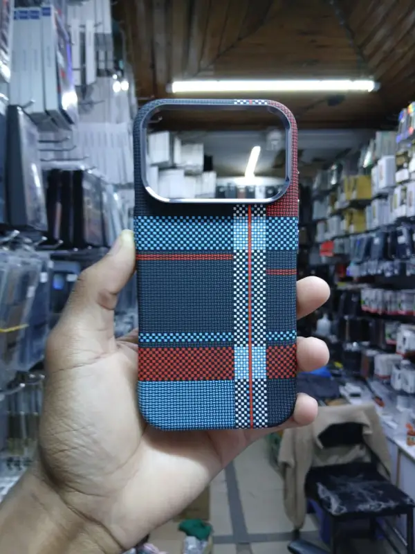 Tribal Checked Case for iPhone 17 Pro