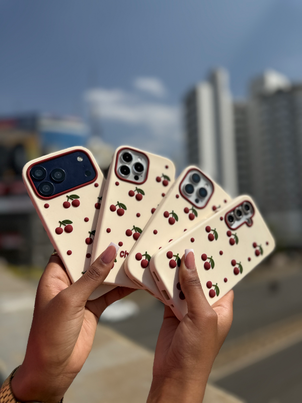 Cherry Bliss Silicone Case 🍒