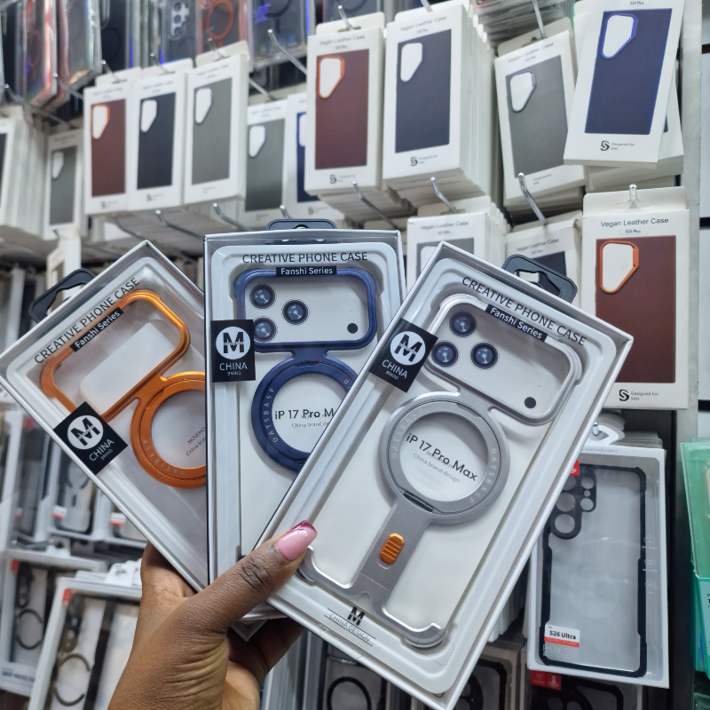 iPhone 17 Pro Max Bracket Ring Stand Case🔥