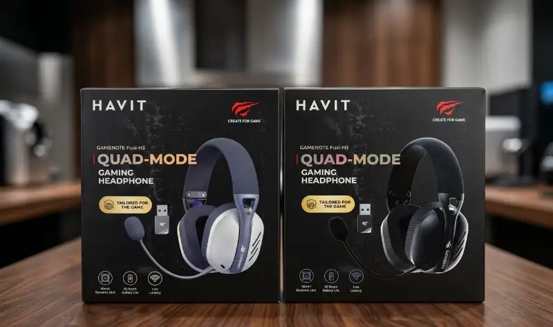 Havit Gamenote Fuxi-H3 Quad-Mode Wireless Gaming Headphone