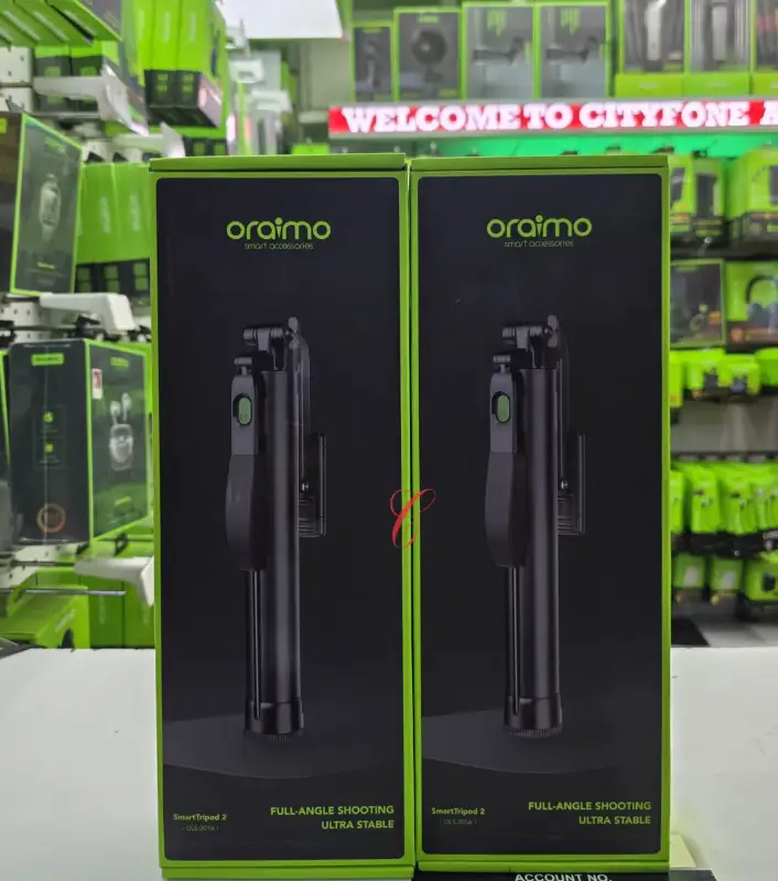 Oraimo SmartTripod 2 (OLS-201A) — Ultra-Stable Full-Angle *360* Shooting