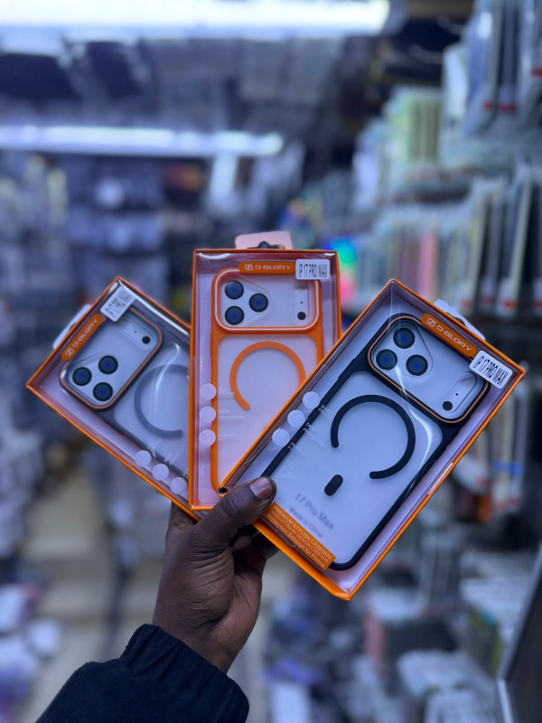 iPhone 17 Pro Max MagSafe Clear Hybrid Case – Premium Protection with Camera Guard🔥