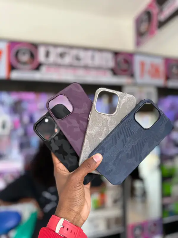Camo Textured Matte iPhone Cases 🪖🔥