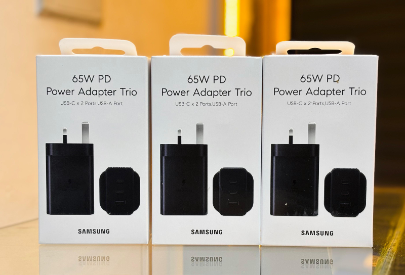 Samsung 65W PD Power Adapter Trio🔌⚡️