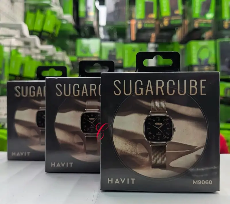 HAVIT SUGARCUBE M9060 AMOLED Wireless Call Smart Watch