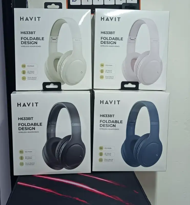 HAVIT H633BT Foldable Design Wireless Headphones
