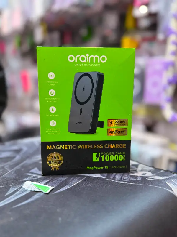 Oraimo MagPower 15 – Snap On, Power Up! ⚡🧲