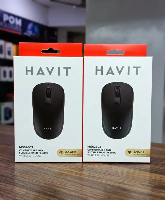 Havit MS626GT 2.4GHz Wireless Mouse – Ergonomic & Comfortable Office Mouse